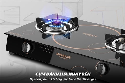 Bếp gas dương kính Sunhouse SHB307-MT – ảnh 5