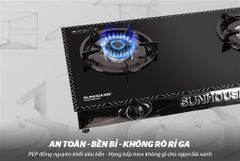 Bếp gas dương kính Sunhouse SHB206MT ảnh 5