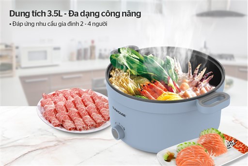 Lẩu điện 3.5L Sunhouse SHD4528 – ảnh 5