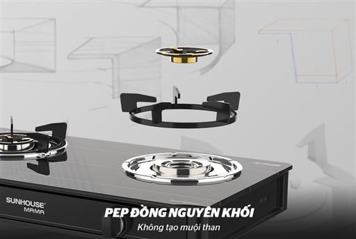 Bếp gas dương kính Sunhouse Mama MMB0910 – ảnh 4
