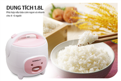 Nồi cơm điện 1.8L Sunhouse SHD8607W ảnh 5