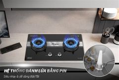 Bếp gas âm kính apex APB8818 ảnh 8
