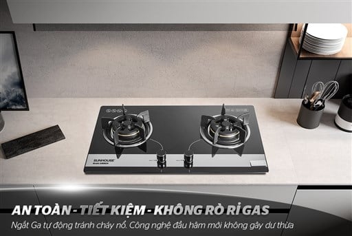 Bếp gas âm kính Sunhouse SHB8836 – ảnh 7