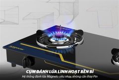 Bếp gas dương kính Sunhouse SHB3210 ảnh 6