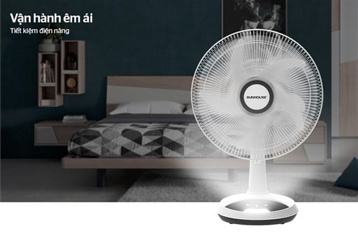 Quạt sạc Sunhouse SHD7223 – ảnh 6