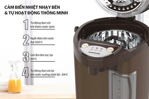 Bình thủy điện 3.5 l Sunhouse SHD1535C – ảnh 6
