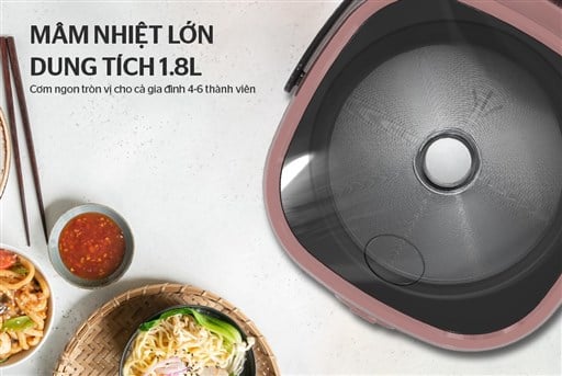 Nồi cơm điện 1.8L Sunhouse SHD8627 – ảnh 5