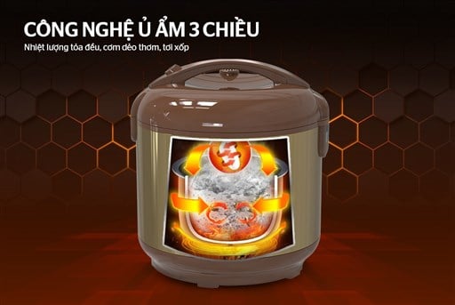 Nồi cơm điện 1.8L Sunhouse SHD8623 – ảnh 5