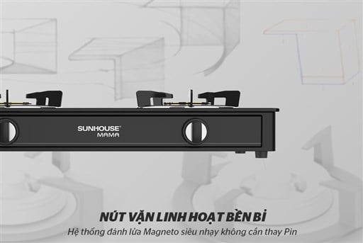 Bếp gas dương kính Sunhouse Mama MMB0910 – ảnh 5