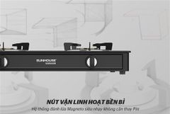 Bếp gas dương kính Sunhouse Mama MMB0910 ảnh 5