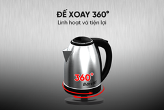 Ấm siêu tốc inox 1.8L baretti BRD184 ảnh 8