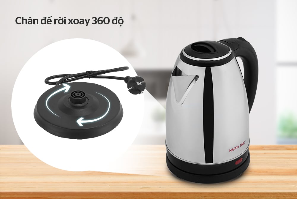 Ấm siêu tốc inox 1.8L happy time HTD1022 – ảnh 8
