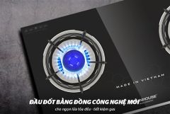Bếp gas dương kính Sunhouse SHB2201-EC ảnh 7