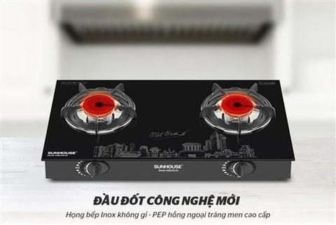 Lắp đặt Bếp gas hồng ngoại Sunhouse SHB2202-EC – ảnh 7