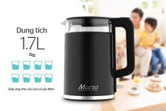 Ấm siêu tốc thủy tinh 1.7L Sunhouse Mama SHD1330 ảnh 8