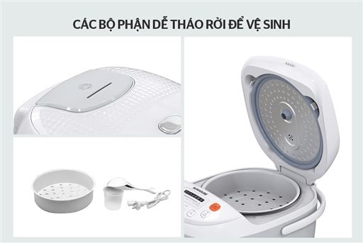 Nồi cơm điện tử 1.8L Sunhouse SHD8906 – ảnh 7