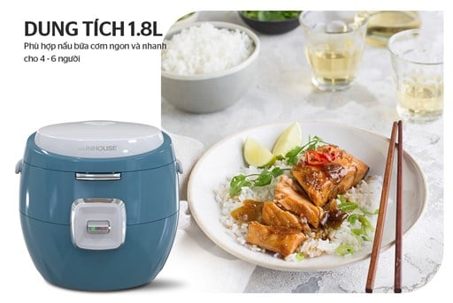 Nồi cơm điện 1.8L Sunhouse SHD8662 – ảnh 6