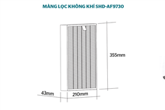 Màng lọc không khí Sunhouse SHD-AF9730 ảnh 1