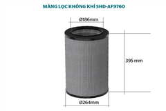 Màng lọc không khí Sunhouse SHD-AF9760 ảnh 1