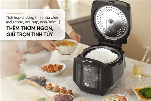 Nồi cơm điện cao tần 1.5L Sunhouse Mama SHD8858 – ảnh 7