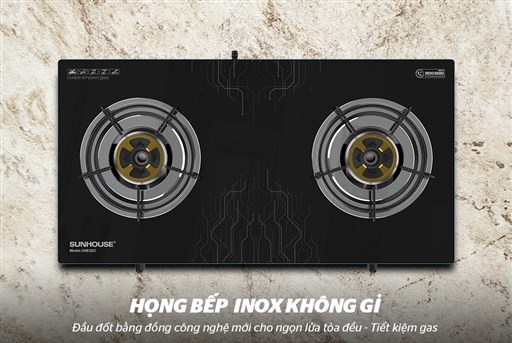 Bếp gas dương kính Sunhouse SHB3212 – ảnh 5