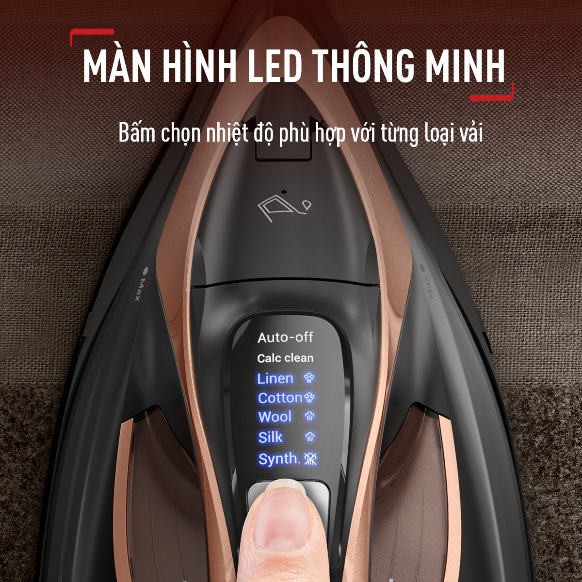 Bàn ủi hơi nước cao cấp Tefal Ultimate Power Pro FV9E50E0 – ảnh 6