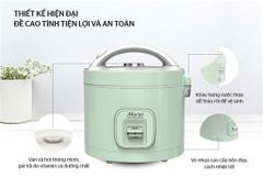 Nồi cơm điện 1.8L Sunhouse Mama SHD8665B ảnh 5