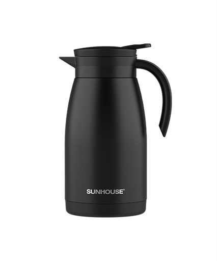 Ấm giữ nhiệt pha trà 1.0L inox 304 Sunhouse KS-TH1000TB