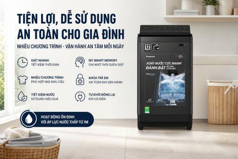 Máy giặt Panasonic Inverter 11.5 kg NA-FJ115X1BV
