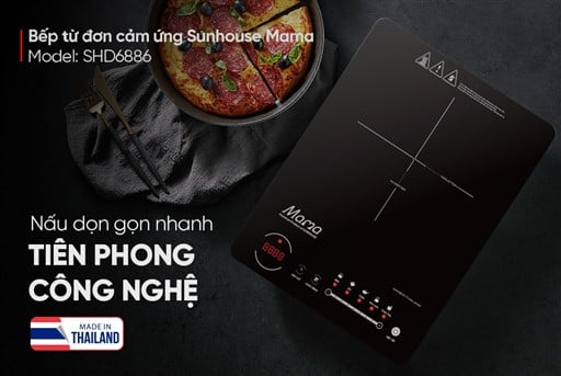 Bếp từ đơn cảm ứng Sunhouse Mama SHD6886 – ảnh 5