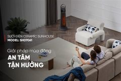 Sưởi điện ceramic Sunhouse SHD7061 ảnh 5