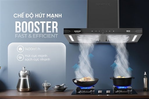 Máy hút mùi chữ t Sunhouse SHB52099HP – ảnh 6
