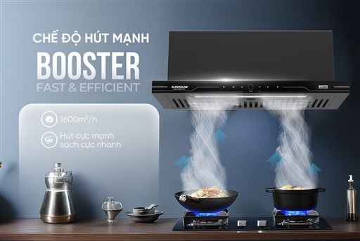 Máy hút mùi âm tủ Sunhouse SHB52039HP – ảnh 6