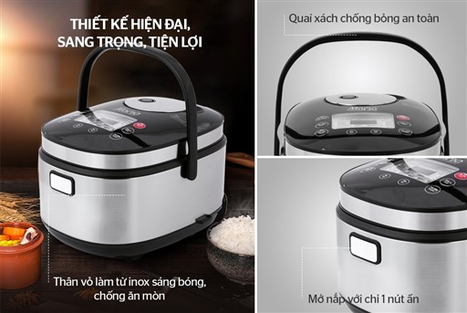 Nồi cơm điện tử 1.8L Sunhouse Mama SHD8903 – ảnh 6
