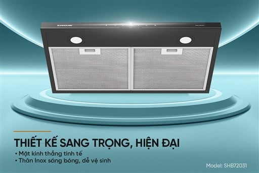Máy hút mùi kính thẳng Sunhouse SHB72031 – ảnh 6