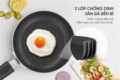 Chảo chống dính Sunhouse CT16 plus ảnh 7