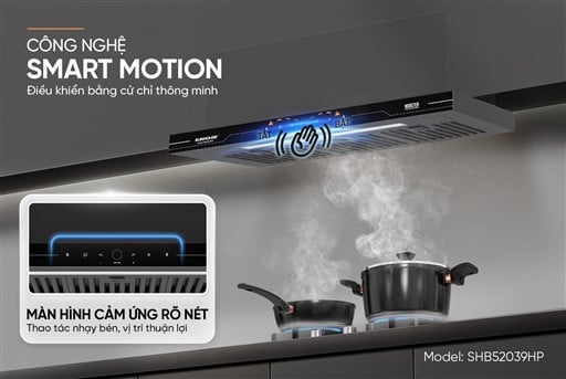 Máy hút mùi âm tủ Sunhouse SHB52039HP – ảnh 7