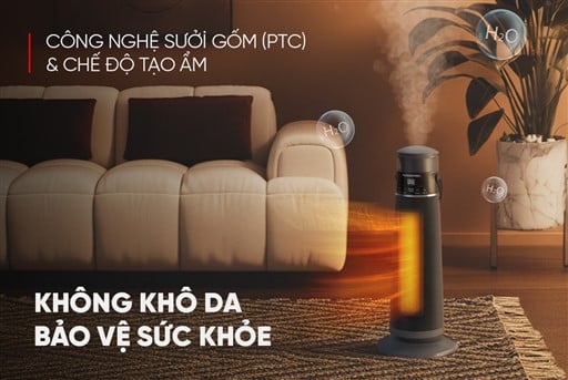 Sưởi điện ceramic Sunhouse SHD7061 – ảnh 7