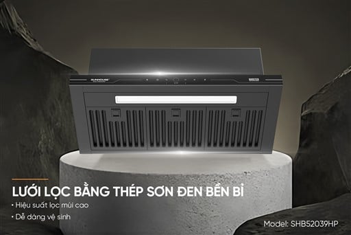 Máy hút mùi âm tủ Sunhouse SHB52039HP – ảnh 8