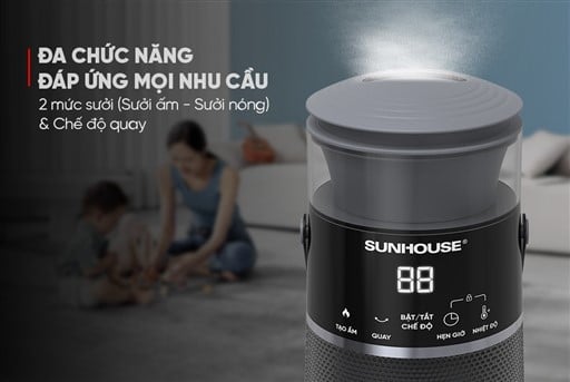 Sưởi điện ceramic Sunhouse SHD7061 – ảnh 8