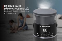 Sưởi điện ceramic Sunhouse SHD7061 ảnh 8