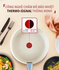 Bộ 3 nồi chảo cán rời Tefal Ingenio Serenity L827S404/L830S404/L828S404, quánh 20cm/ chiên 22cm/chiên 28cm, xanh dương ảnh 4