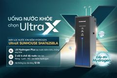 Máy lọc nước ion kiềm hydrogen ultrax Sunhouse SHA76258LA ảnh 7