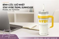 Bình cốc giữ nhiệt stay hybe 750ML Sunhouse KS-TU750SW ảnh 4