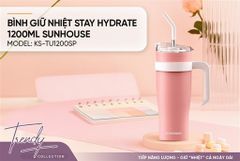Bình giữ nhiệt stay hydrate 1200ML Sunhouse KS-TU1200SP ảnh 4