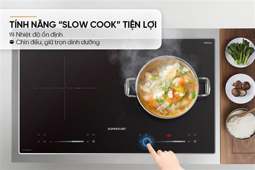 Bếp đôi điện từ Sunhouse SHB82082-VMD – ảnh 7