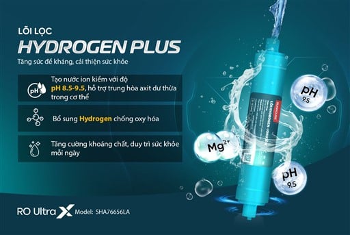 Máy lọc nước ion kiềm hydrogen ultrax Sunhouse SHA76656LA – ảnh 8