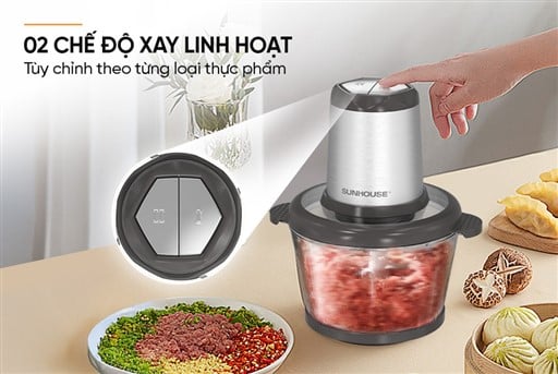 Máy xay thịt Sunhouse SHD5405 – ảnh 7