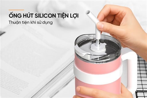 Bình giữ nhiệt stay hydrate 1200ML Sunhouse KS-TU1200SP – ảnh 5