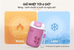 Bình giữ nhiệt flavor up 400ml Sunhouse KS-TU400FP ảnh 7